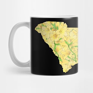 South Carolina in Flowers Mug